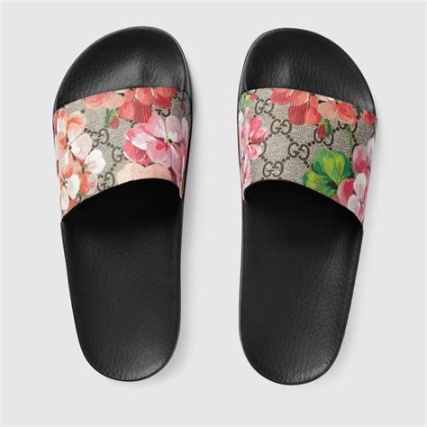 gucci bloom slides womens|Gucci slides at nordstrom.